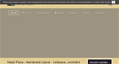 Desktop Screenshot of hotelflora-ml.cz