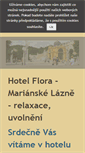 Mobile Screenshot of hotelflora-ml.cz